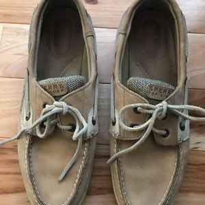 Women’s Sperry Topsiders 9.5 tan